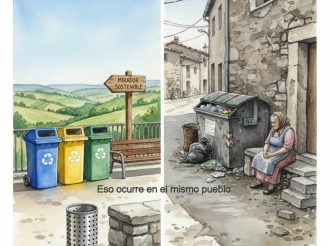 Ecología de postal, realidad de vertedero: La humillante brecha entre el turista que recicla y el vecino que acumula